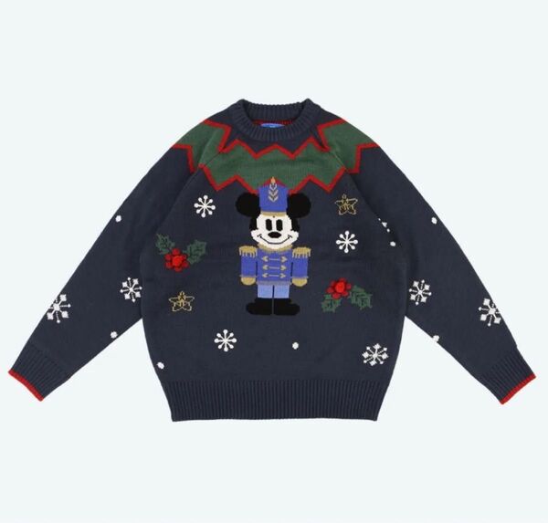 ディズニー ミッキーマウス ニットセーター クリスマス