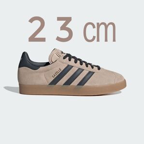 新品未使用 23㎝ ガゼル gazelle アディダス ベージュ ig6199 ピンクベージュ