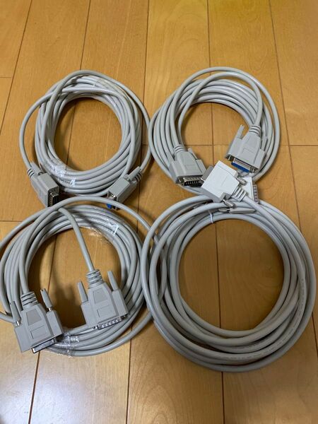 4本セット Dsubケーブル 15ピン ケーブル オス-メス L-COM 未使用