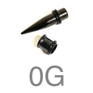 0G 拡張器 エキスパンダー 0ゲージラージホール ブラック2個セット