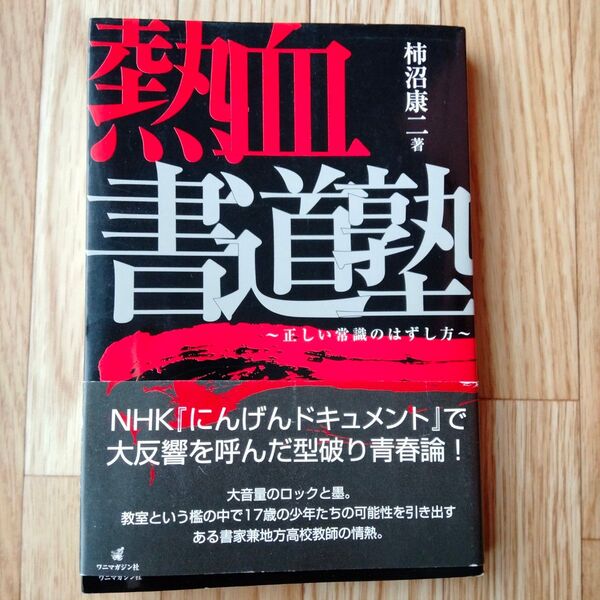 熱血書道塾 正しい常識のはずし方/柿沼康二 (著者)
