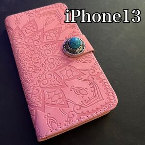 iPhone13 手帳型 レザーケース iPhoneケース 手帳型ケース 革ケース スマホケース