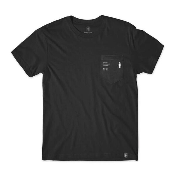 Girl Skateboard Company Tシャツ Sサイズ 黒 ガール