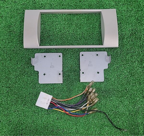 2728DH1】スバル R1 RJ1 社外オーディオパネル 社外オーディオ用ハーネス ステー 3点セット ★送料無料★