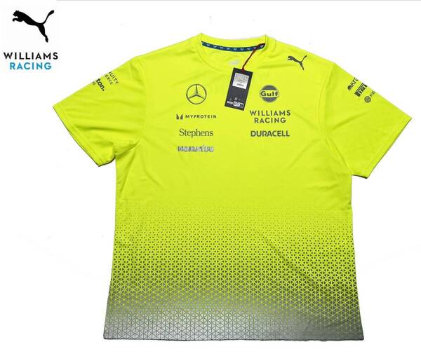 ウィリアムズ 2024支給品 リフレクターシャツ XL 新品 非売品 PUMA アルボン コラピント サージェント F1