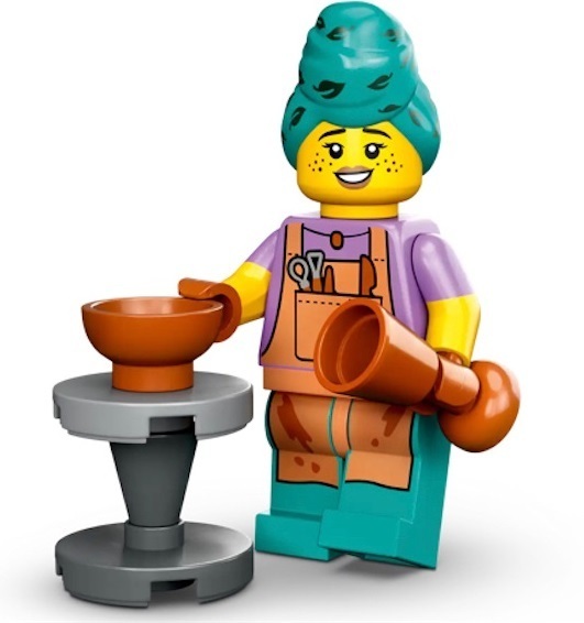 即決 新品 未使用 LEGO レゴ 71037 ミニフィグ シリーズ 24 陶芸家 ミニフィギュア