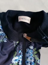 素敵! 新品 100%正規品Moncler ダウンカーディガン フローラル 花柄 floral down filled cardigan_画像5