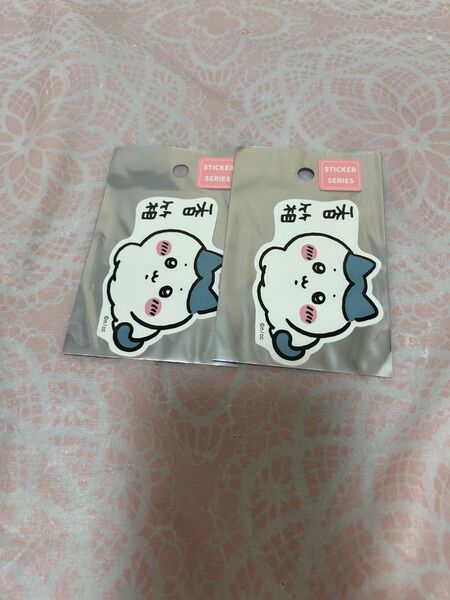 ちいかわ ハチワレ ステッカー 香箱