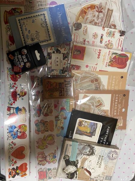 海外文具セット レトロアニマル入り