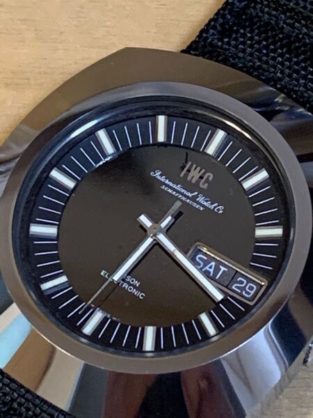 【美品、珍品】IWC edison 音叉 エレクトロニック 稼働中