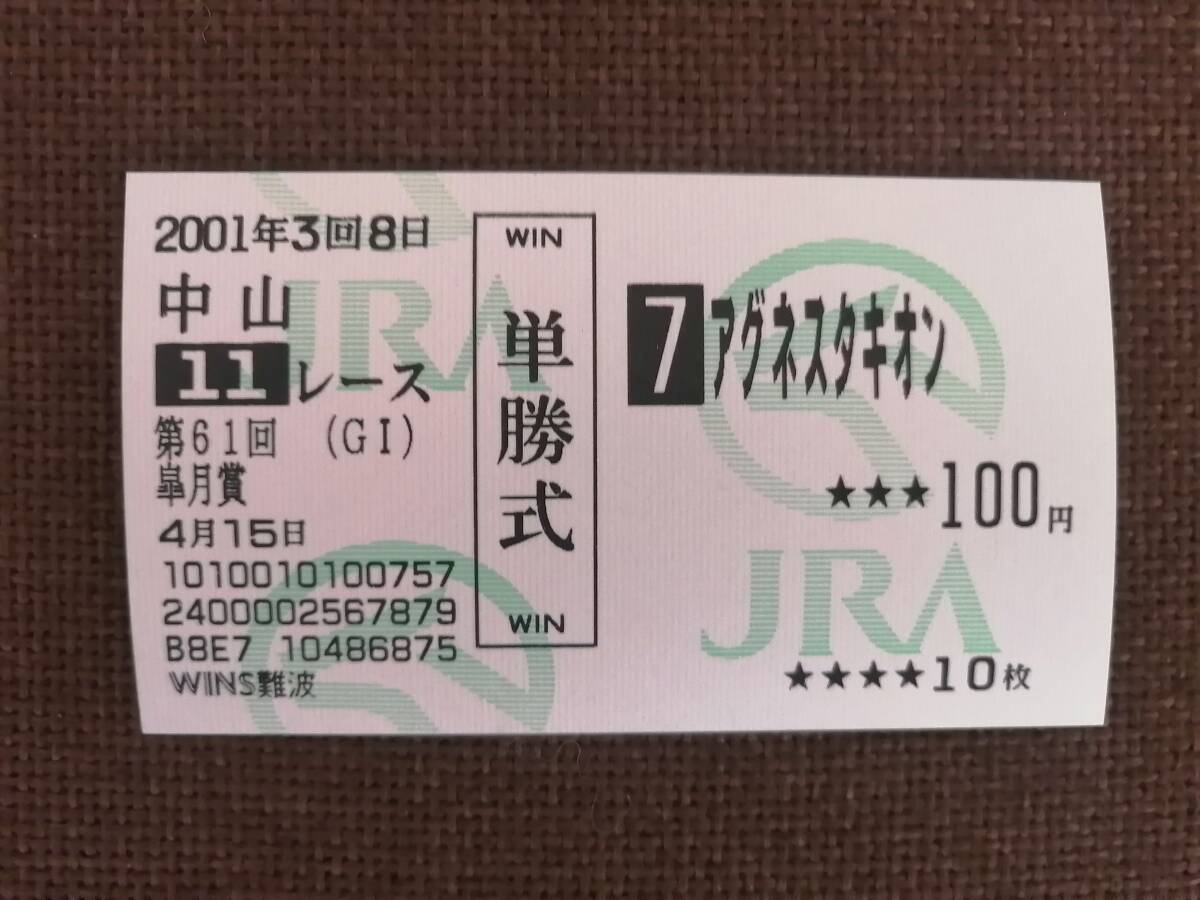 Yahoo!オークション -「アグネスタキオン」(競馬) の落札相場 Yahoo!オークション -「アグネスタキオン」(競馬) の落札相場