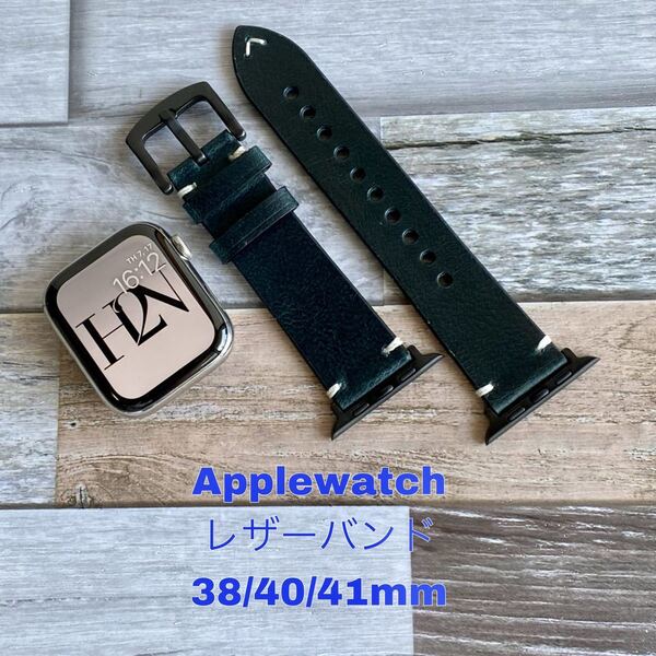 腕時計ベルト アップルウォッチレザー本革ベルト 42/44/45ミリ あっぷるバンド Apple Watch band
