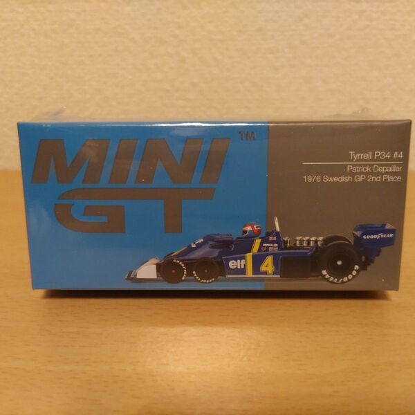 【MINI GT】Tyrrell P34 Patrick Depailler 1976 F1 #4 ティレル P34