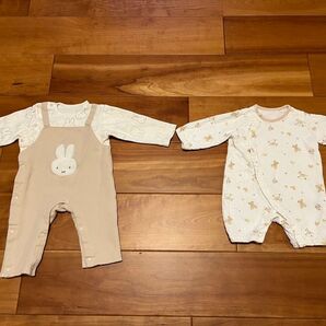 カバーオール ベビー服 ロンパース 80サイズ