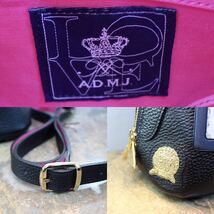 ADMJ Accessoires De Mademoiselle LEATHER 2WAY SHOULDER BAGエーディーエムジェイアクセソワドゥマドモアゼル2wayショルダーバッグ_画像9