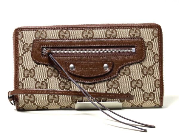 グッチ GUCCI バレンシアガ BALENCIAGA ラウンドファスナー 長財布 ザ ハッカー プロジェクト おまけ付き