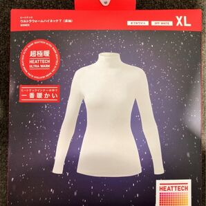 ユニクロレディースXLサイズ超極暖タートルネック