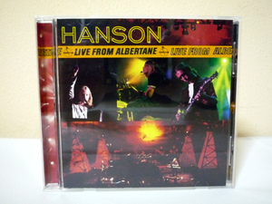 Hanson / Live от Albertane / CD / CD / в Японии в первом издании / листовке с OBI / BONUS (календарь для организатора системы)