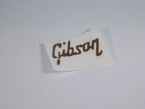 Gibson オールド ロゴ カッパー （銅色）フライングV/ファイアバード サイズ 補修・リペア用 #NSTICKER-GIBVOO-COPPER