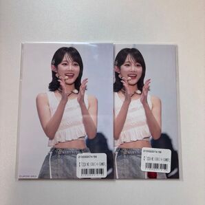 ME:I オンラインくじ F賞 ステージフォト 飯田栞月×2