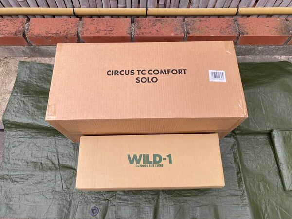 【新品未開封】サーカス TC コンフォート ソロ+グランドシート