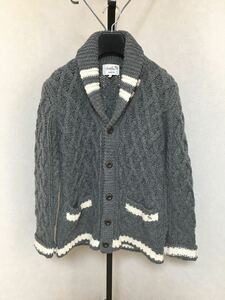  Arnold Palmer couch n cardigan shawl color cable knitted size 3 size L condition. is good commodity 