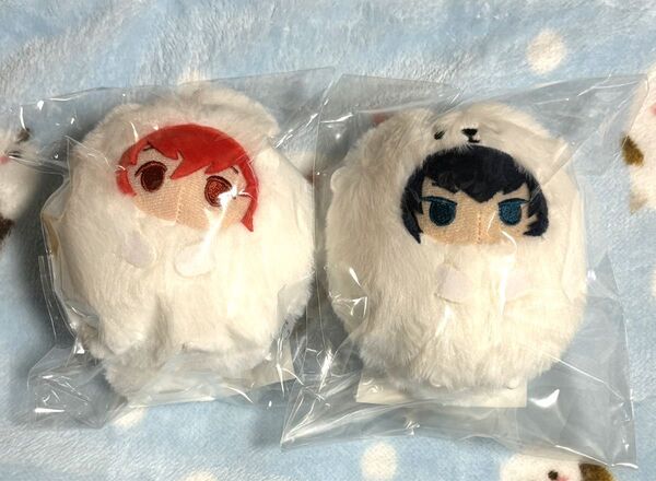 ギヴン 着ぐるみ毛玉マスコット 立夏 真冬 けだまぬい ぬいぐるみ