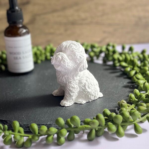 アロマストーン アロマディフューザー ハンドメイド 犬 プードル マルプー
