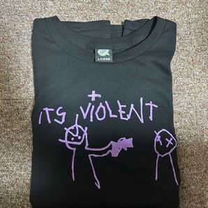 it's violet Tシャツ 黒 ブラック L
