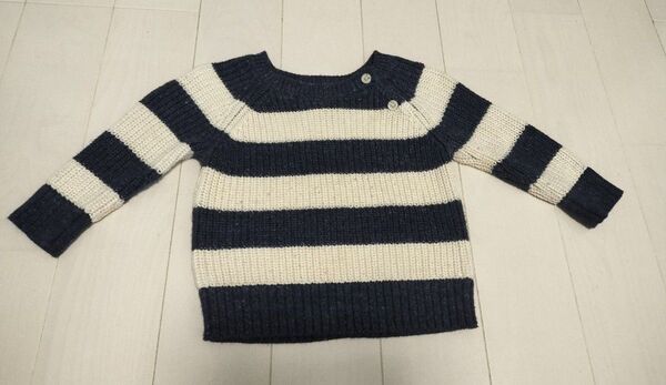 ベビーGAP ボーダー セーター 70 6-12month