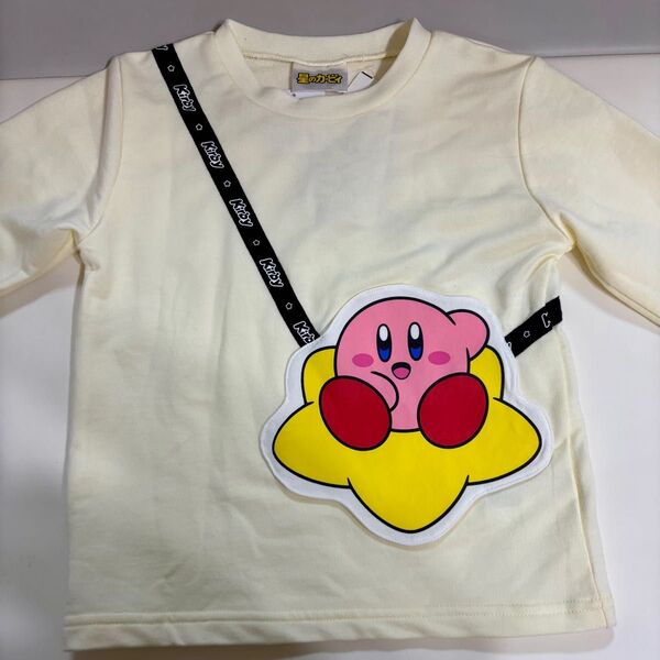 新品 タグ付き 星のカービィ 長袖Tシャツ 100