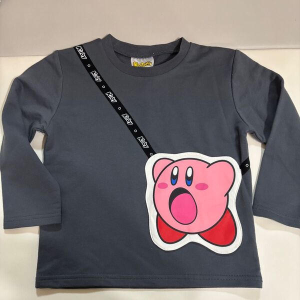 新品 タグ付き 星のカービィ 長袖Tシャツ 100