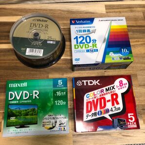 DVD-R 計45枚セット/Victor VHR12JP25SJ5 他