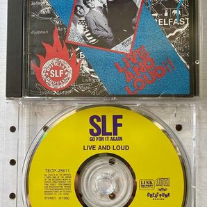 【新品購入】スティッフ・リトル・フィンガーズ『 LIVE AND LOUD 』 GO FOR IT AGAIN 日本盤