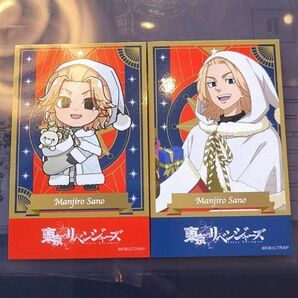 東京リベンジャーズ プリンセスカフェ 佐野万次郎 ホワイトサンタver.トレーディングカード