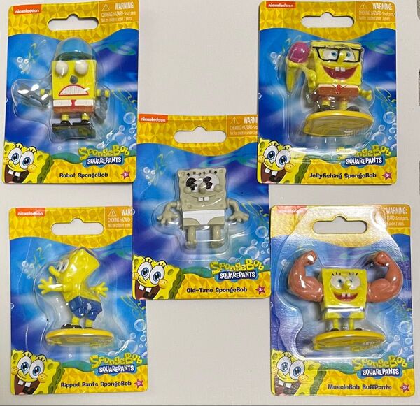 スポンジボブ sponge bob フィギュア 5体セット