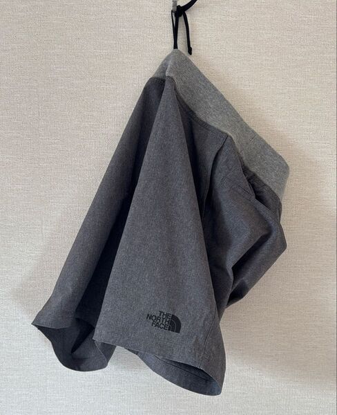 【USED★美品】 ★THE NORTH FACE ショート パンツNB91784 グレー ノースフェイス
