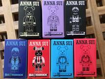 伊勢丹限定 アナスイ/ANNA SUI ベアブリック/BE@RBRICK 100% セット(メディコムトイ・フィギュア)_画像1