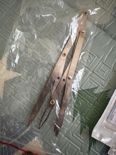 スキンマーカー 人工皮膚 黄金比キャリパーコンパス(バラ売り可)