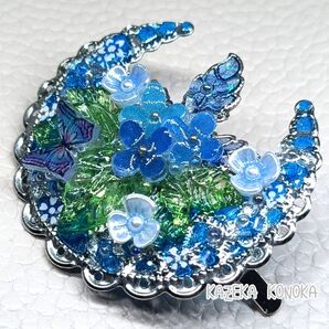 【201】月の花園ポニーフック◆空花