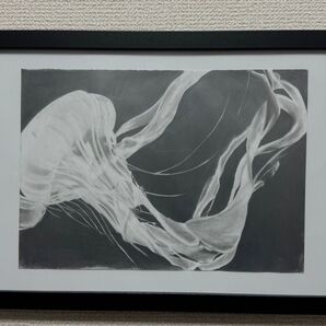 絵画 「安らぎ」 額縁付き A4