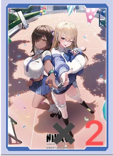 x2セット ブシロード スリーブ 勝利の女神:NIKKE「DAZZLING CUPID」