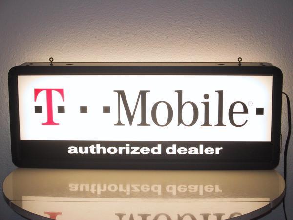 非売品 米国 携帯電話 T-Mobile 店舗用サイン 看板