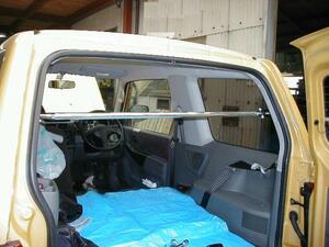  Pajero Mini (H58 new standard ) rear pillar bar ( new goods boxed, including tax )