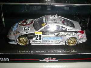  EBBRO 1/43si- waste toORC ADVAN Advan Z NO23 endurance 2004