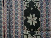 インドネシア・サヴ島の総手紡ぎ総自然色イカット古布(A)_画像2