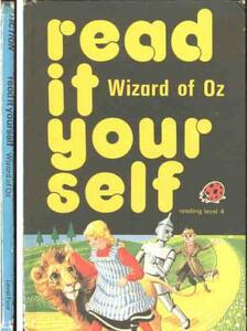 原書絵本「WIZARD OF OZ」READ IT YOUR SELF