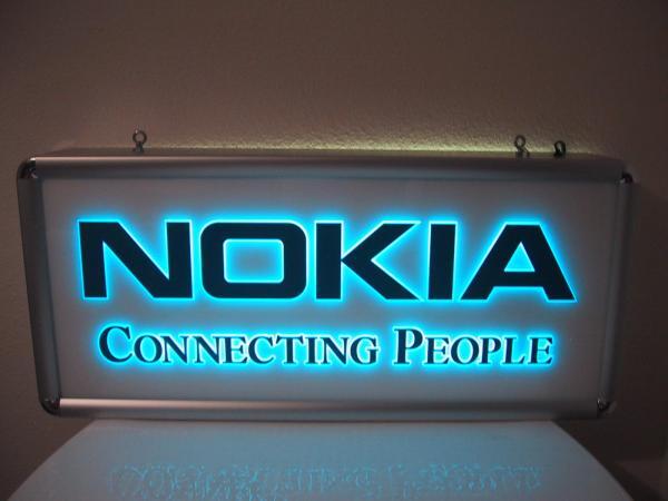 非売品 米国 携帯電話 ノキア NOKIA 店舗用看板(特大)