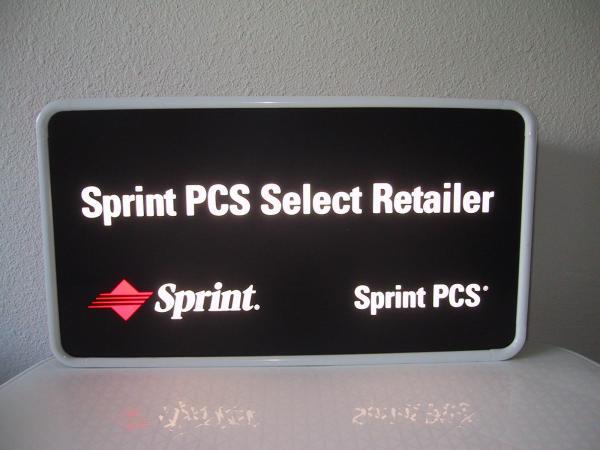 非売品 米国 携帯電話 スプリント SPRINT 店舗用看板