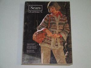 カナダ Sears　シアーズカタログ　１９７６年 秋冬号　昭和５１年